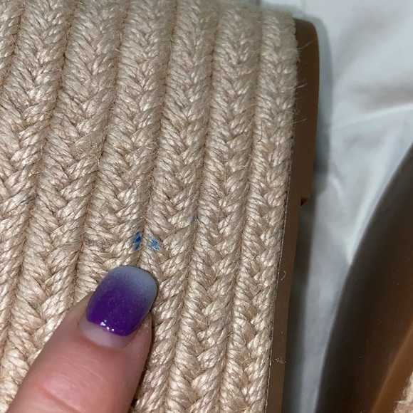 Like new Michael Kors Serena Wedge Espadrille size 9.5 platform - Picture 11 of 16